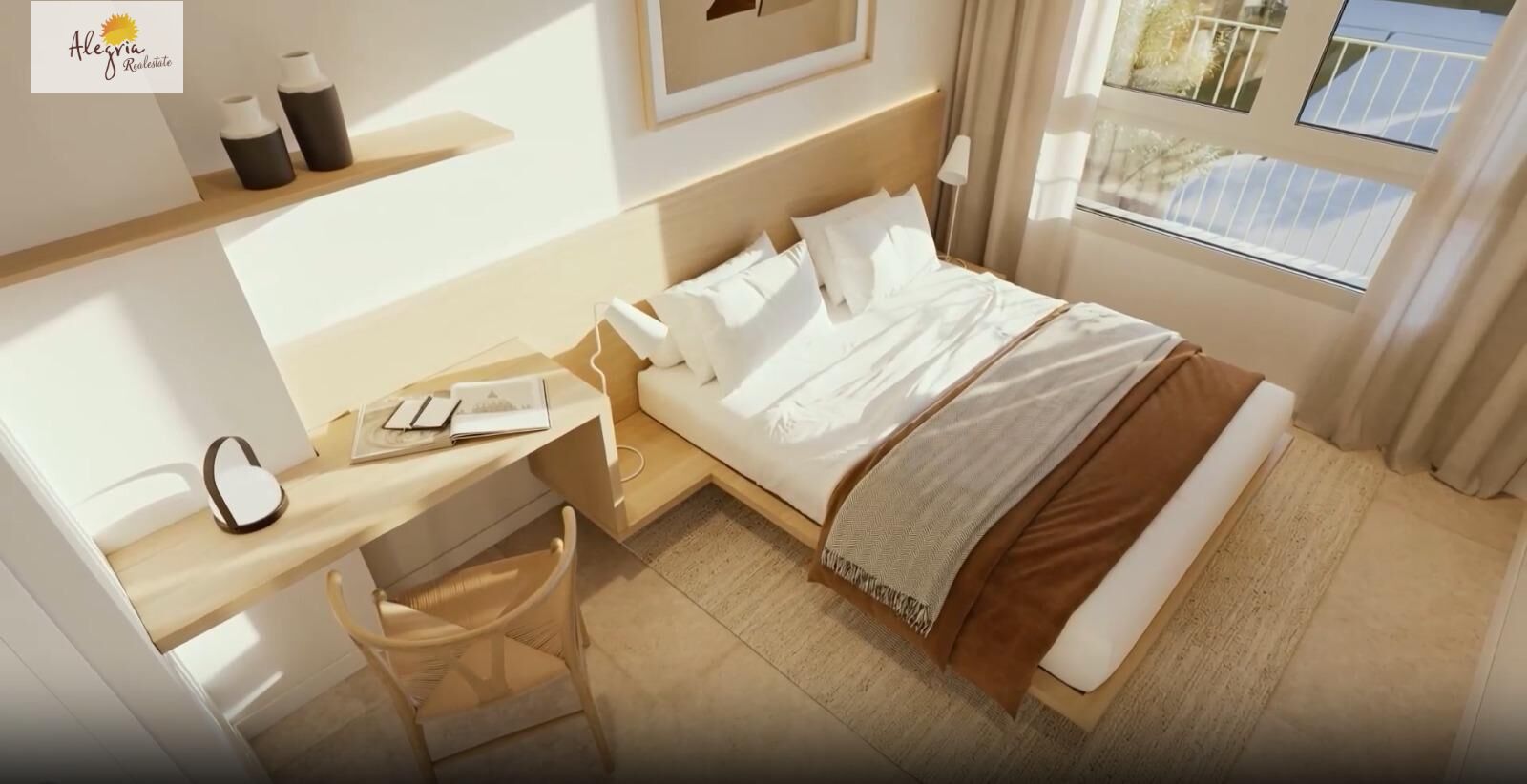 Apartament w Valencia, Hiszpania 2 sypialnie, 82 mkw. nr 165866