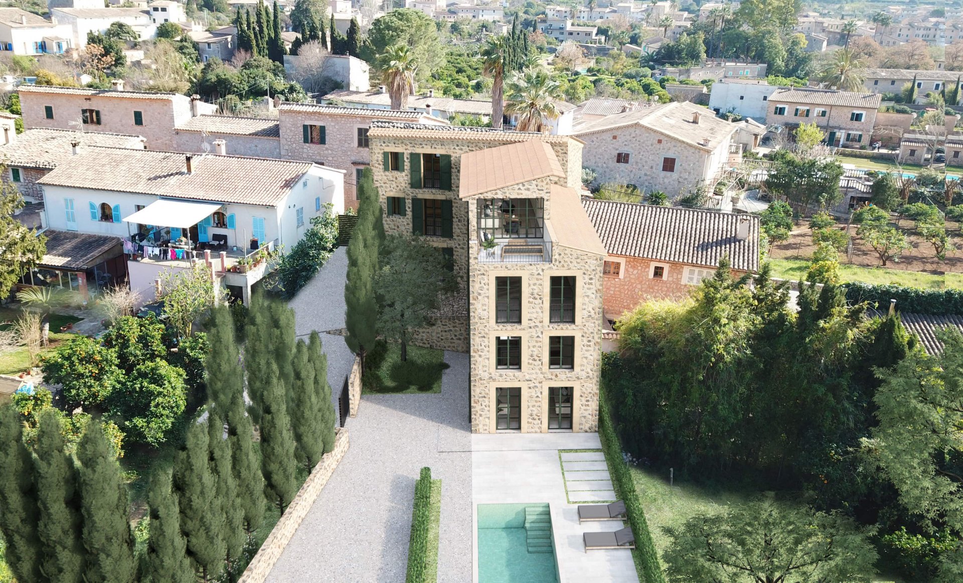 Finca in Soller, Mallorca, Spanien 5 Schlafzimmer, 600 m2 Nr. 66926