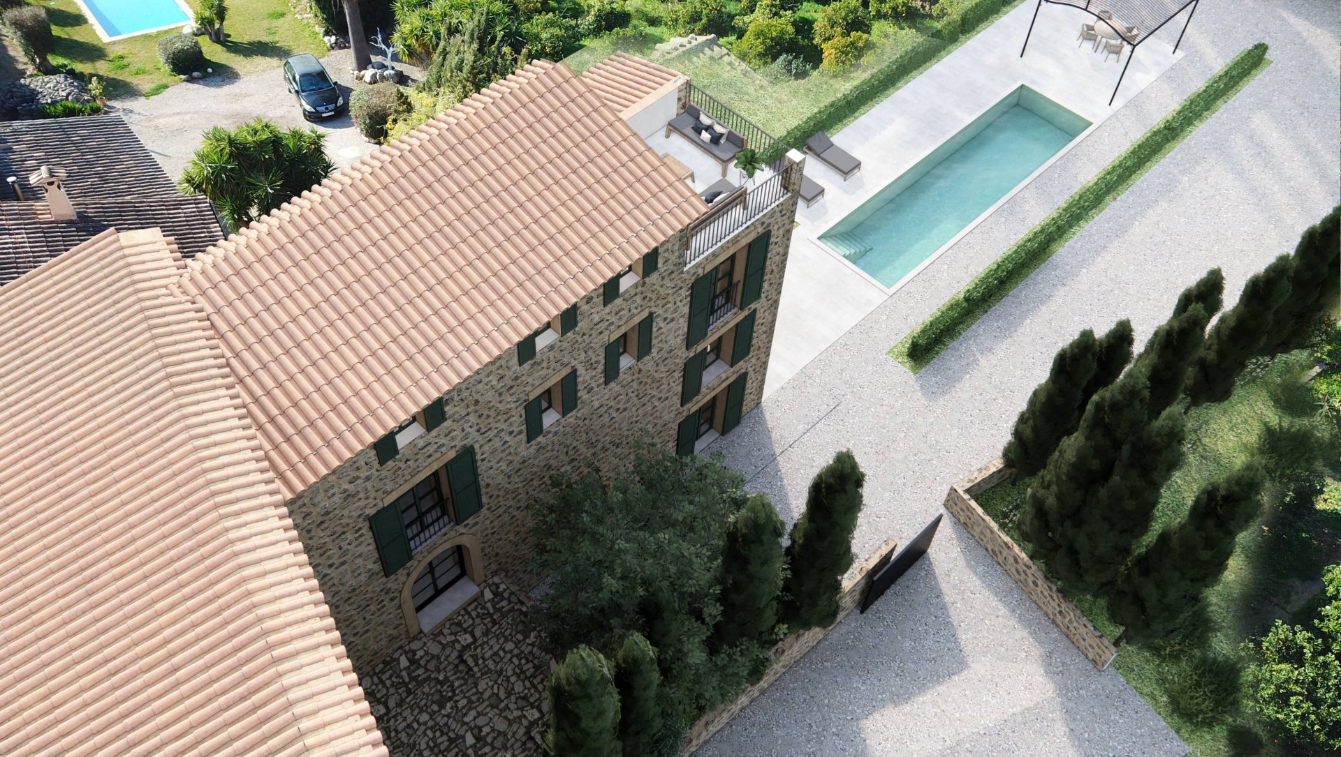 Finca in Soller, Mallorca, Spanien 5 Schlafzimmer, 600 m2 Nr. 66926