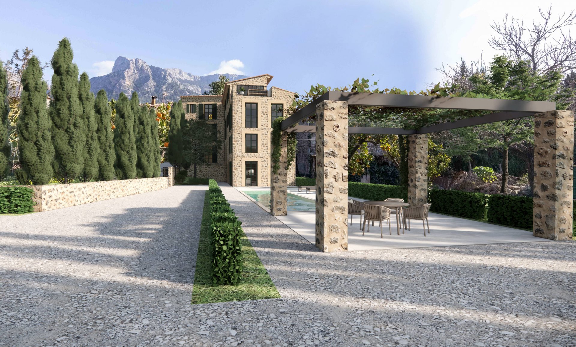 Finca Soller, Mallorca, Espanja 5 makuuhuonetta, 600 m2 No. 66925