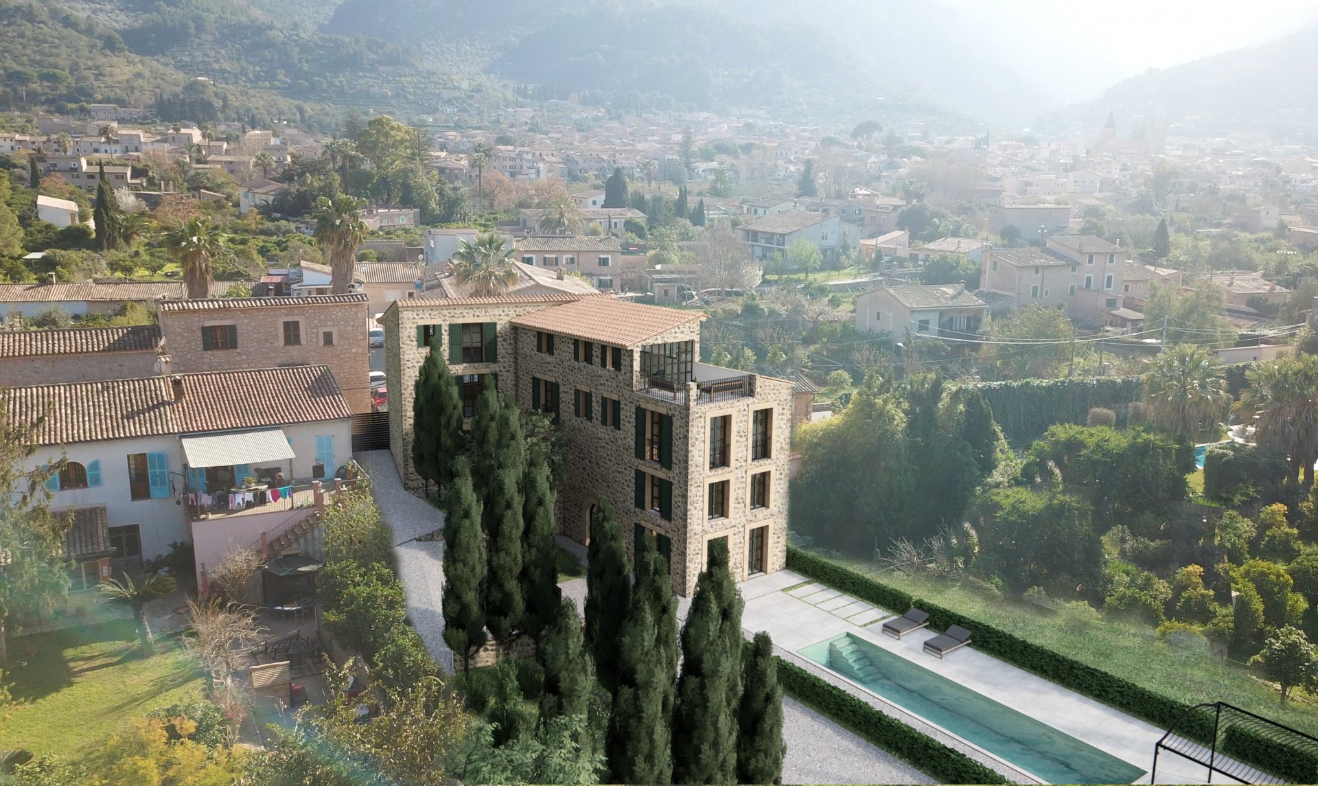 Finca Soller, Mallorca, Espanja 5 makuuhuonetta, 600 m2 No. 66925