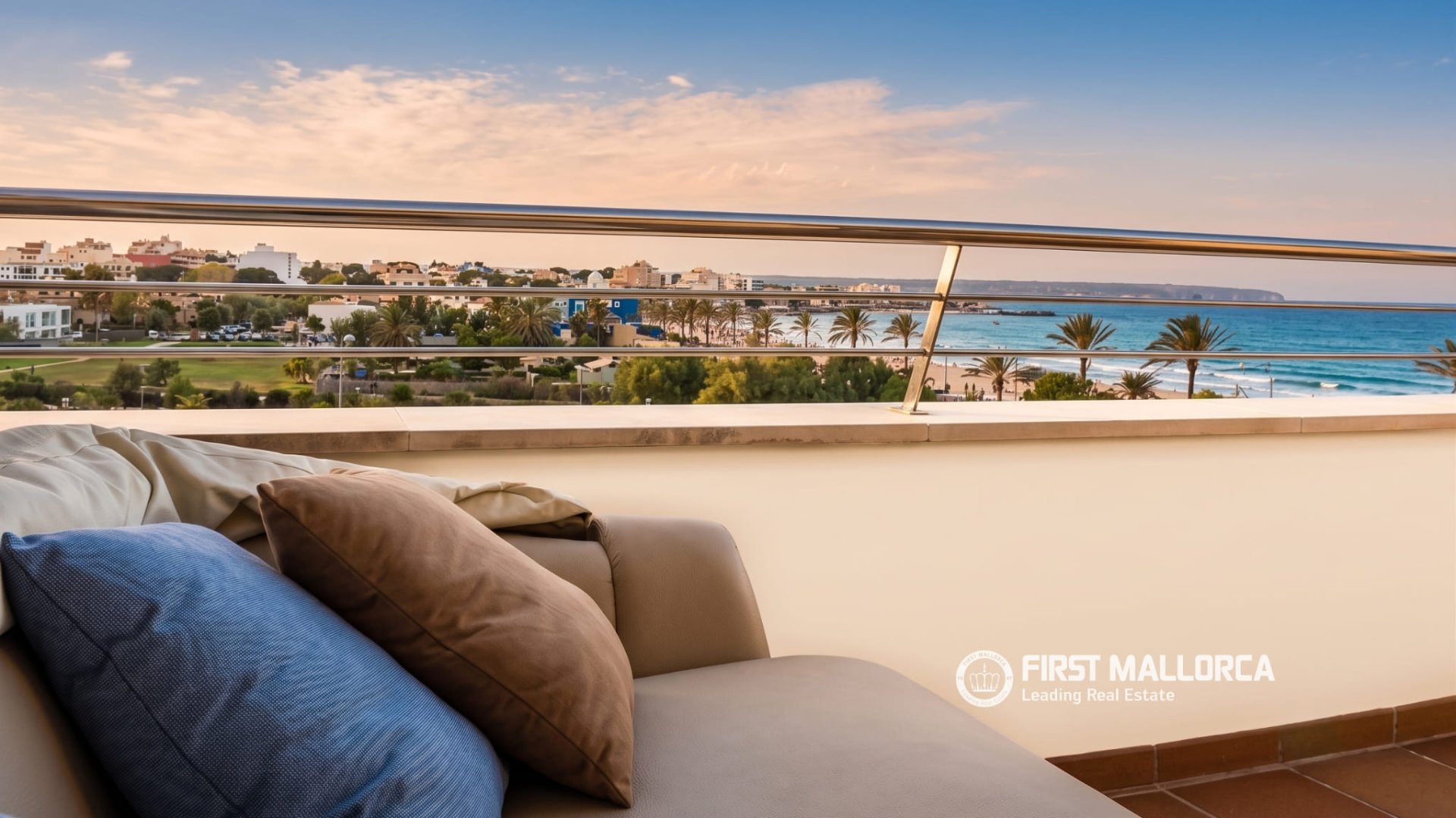 Lägenhet i Palma de Majorca, Mallorca, Spanien 2 sovrum, 90 kvm. Nr. 34408