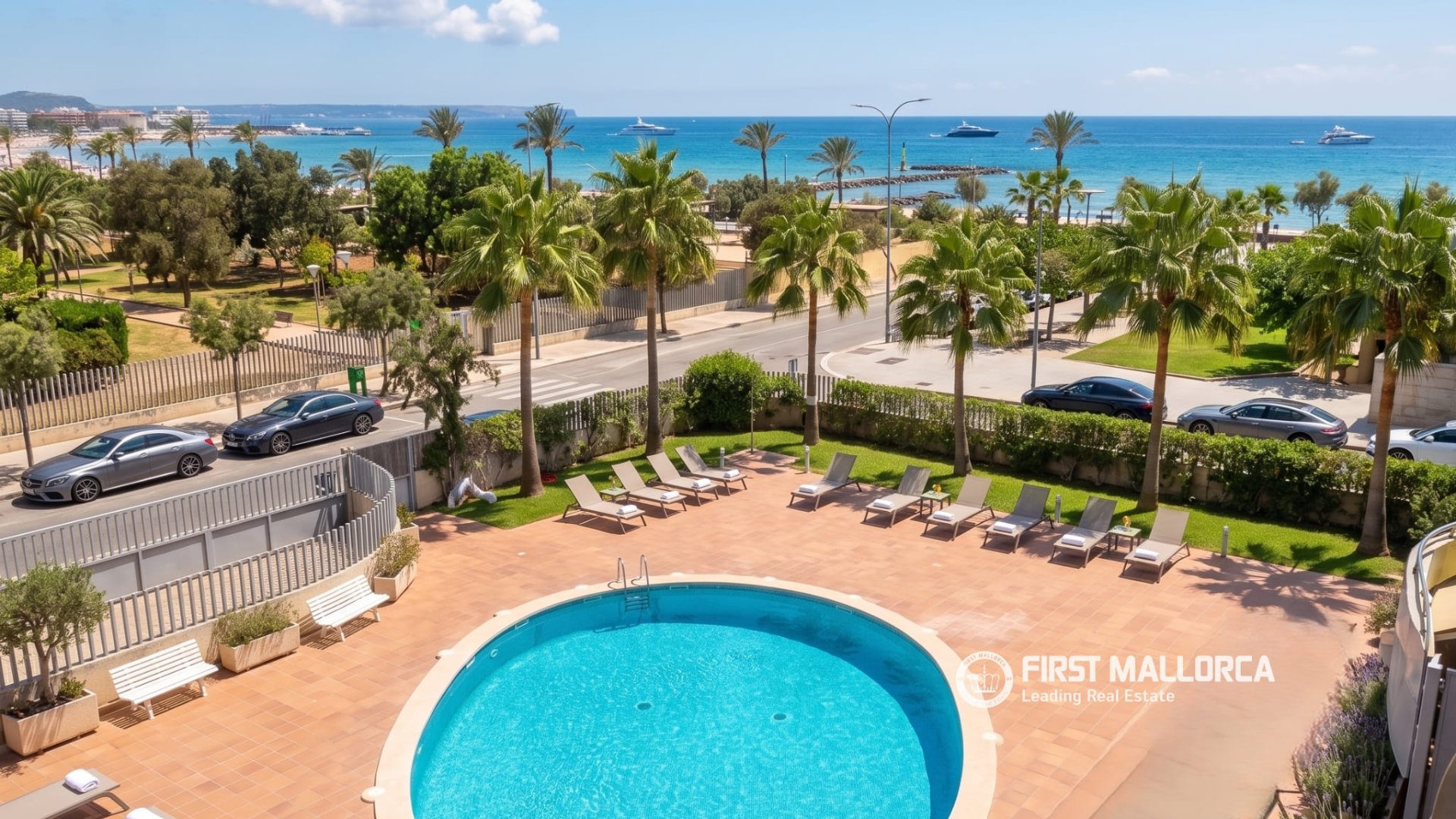 Lägenhet i Palma de Majorca, Mallorca, Spanien 2 sovrum, 90 kvm. Nr. 34408