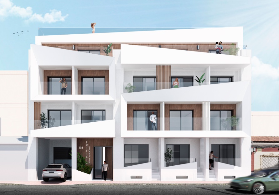 Apartment à Torrevieja, Alicante, Espagne 2 chambres, 72 m2 No. 145293
