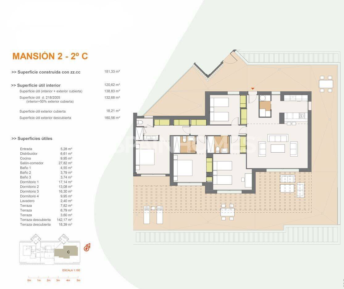 Penthouse in San Roque, Cadiz, Spain 2 bedrooms, 86 sq.m. No. 166097