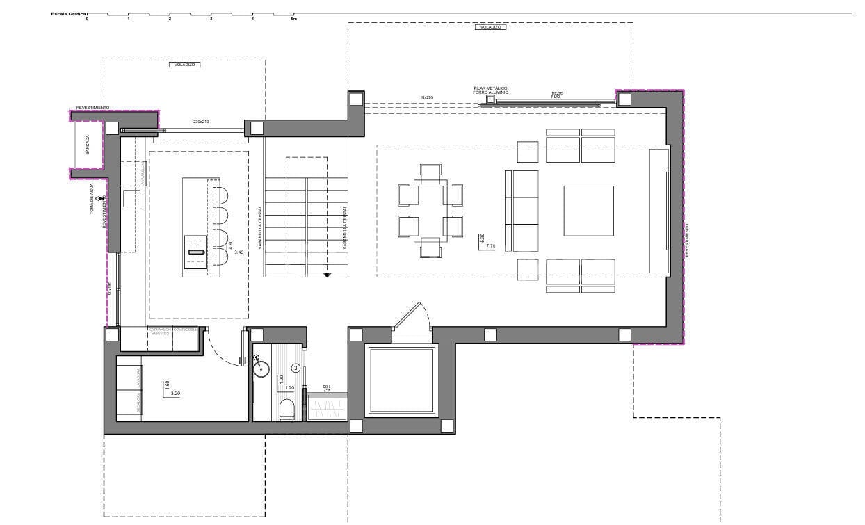 Villa i Benitachell, Alicante, Spanien 3 sovrum, 207 kvm. Nr. 166091