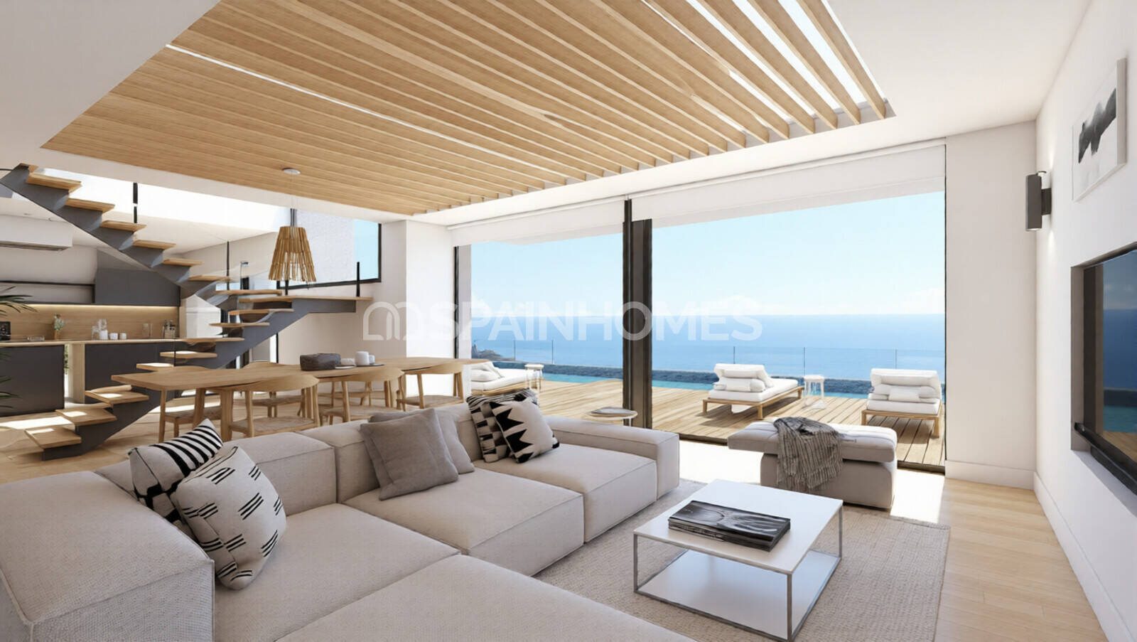 Villa i Benitachell, Alicante, Spanien 3 sovrum, 207 kvm. Nr. 166091