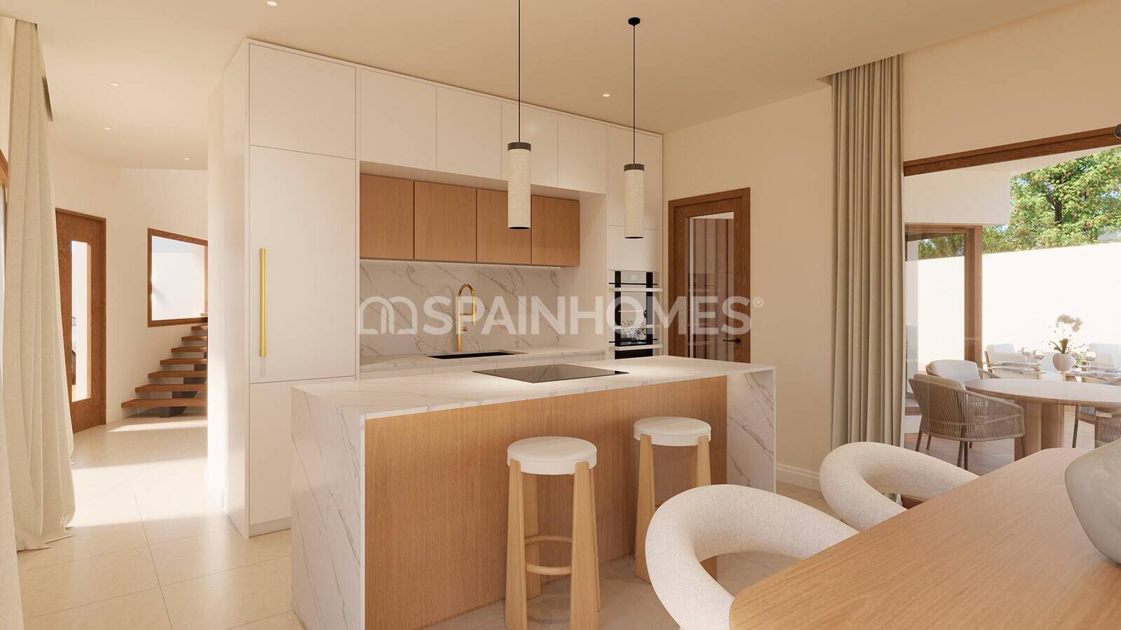 Villa in Orihuela, Alicante, Spanien 4 Schlafzimmer, 115 m2 Nr. 166096