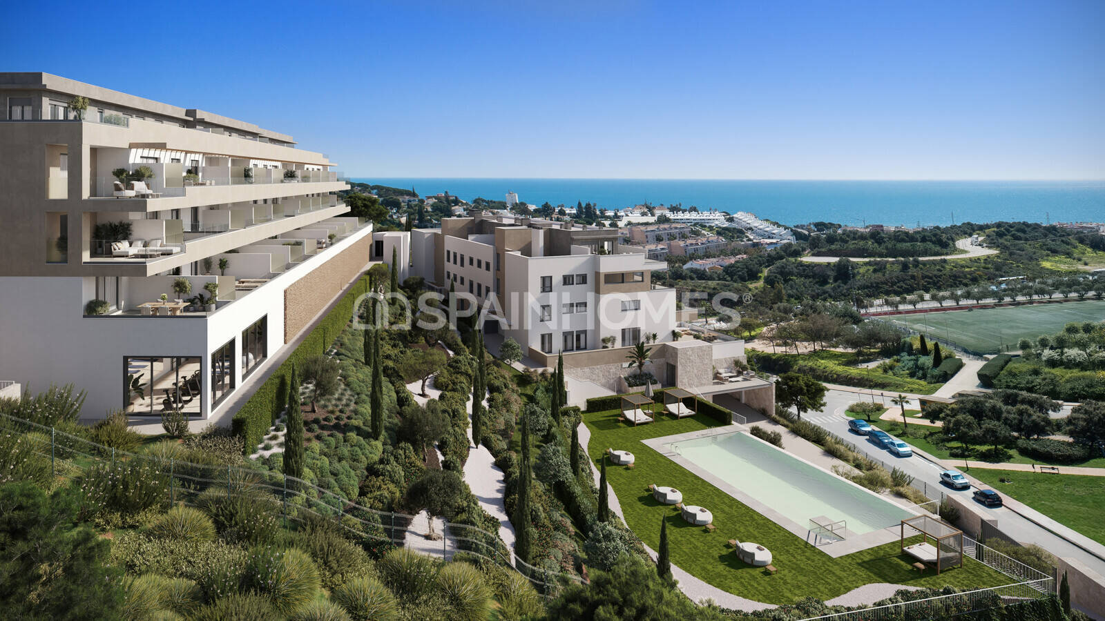Apartament w Mijas, Malaga, Hiszpania 2 sypialnie, 69 mkw. nr 179477