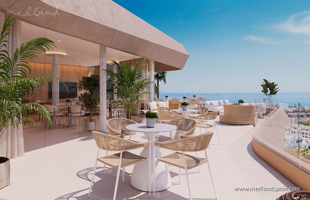 Huoneisto Mijas Costa, Malaga, Espanja 2 makuuhuonetta, 106 m2 No. 194052