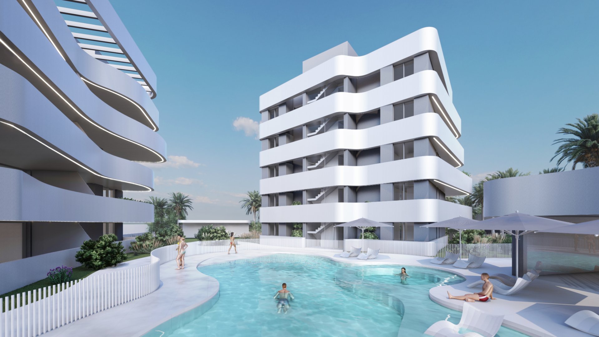 Wohnung in Guardamar del Segura, Alicante, Spanien 2 Schlafzimmer, 96 m2 Nr. 188711