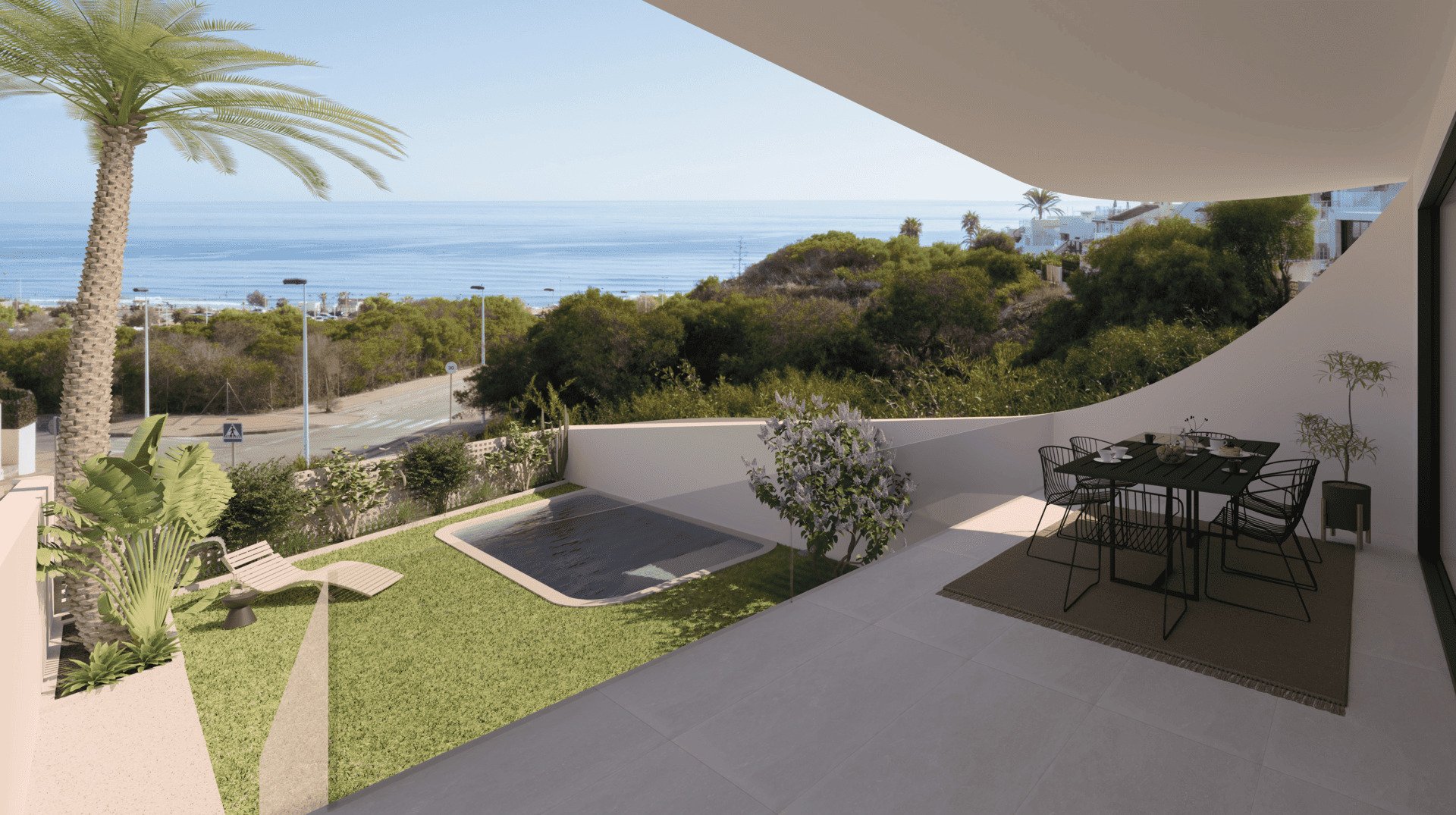 Bungalow en Torrevieja, Alicante, España 2 dormitorios, 165 m2 No. 136501