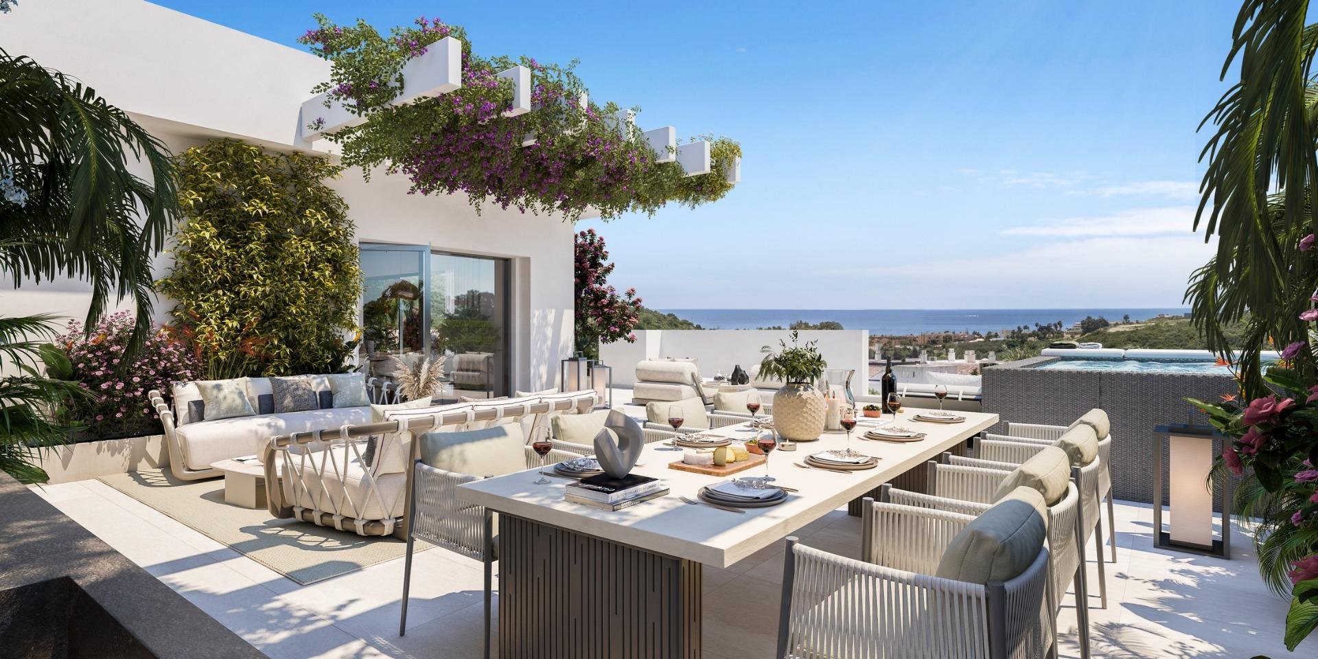 Penthouse in Casares, Malaga, Spain 3 bedrooms, 147 sq.m. No. 169332