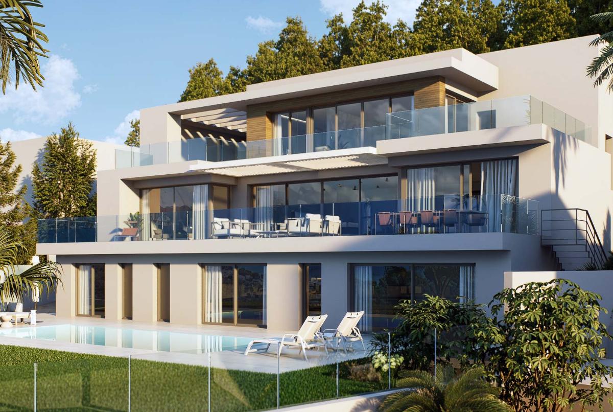 Villa in Altea, Alicante, Spain 5 bedrooms, 390 sq.m. No. 149043