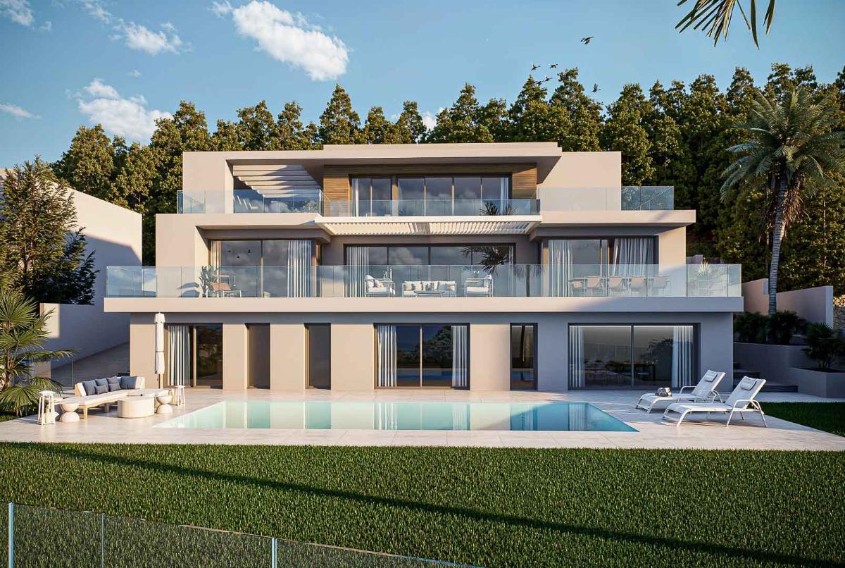 Villa in Altea, Alicante, Spain 5 bedrooms, 390 sq.m. No. 149043