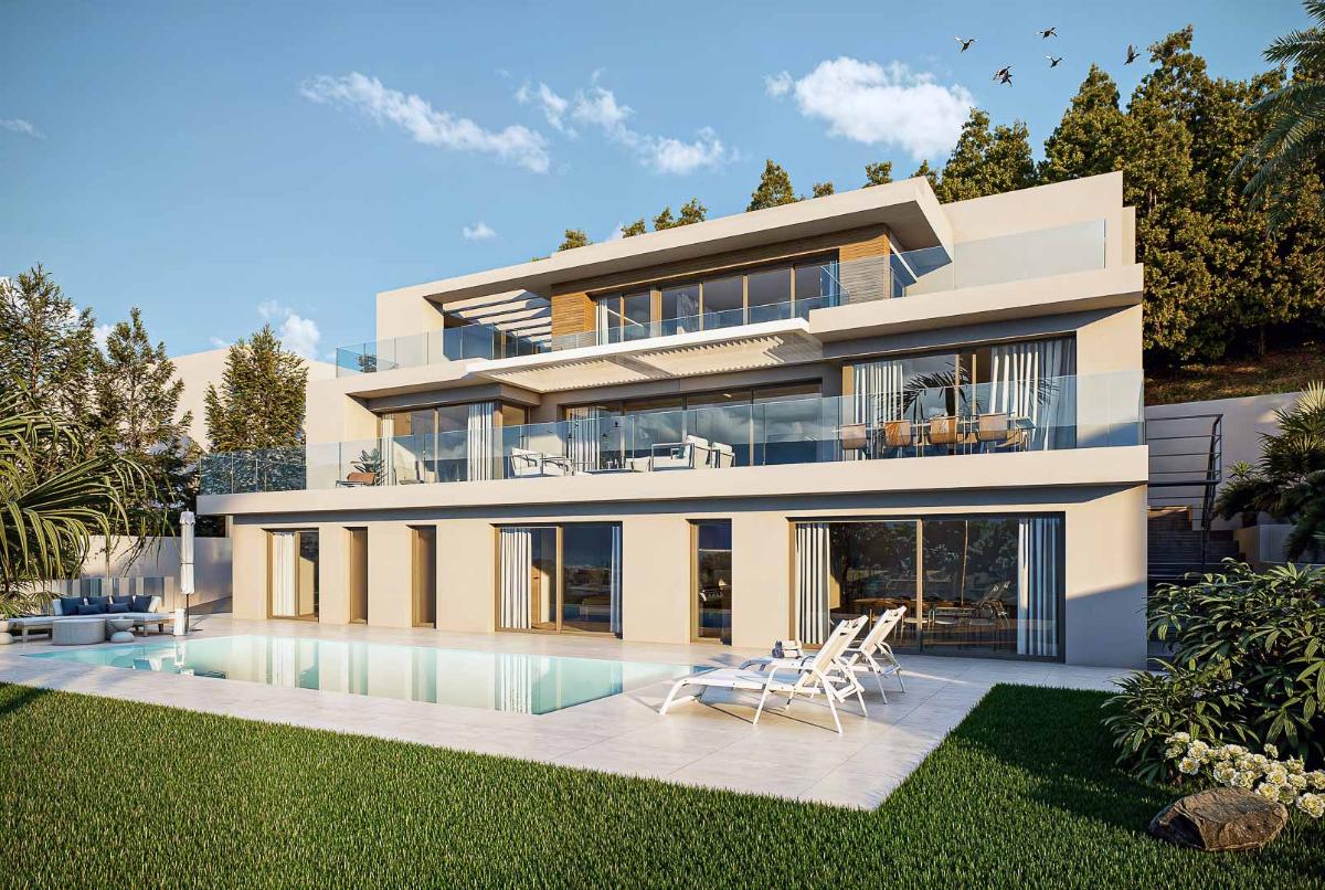 Villa in Altea, Alicante, Spain 5 bedrooms, 390 sq.m. No. 149043