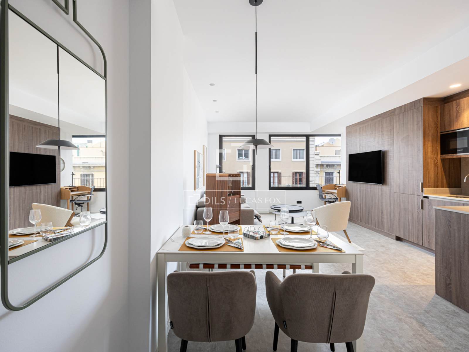 Penthouse w Barcelona, Hiszpania 2 sypialnie, 88 mkw. nr 192643