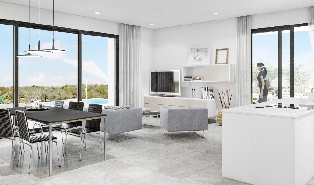 Apartamento en Dehesa De Campoamor, Alicante, España 3 dormitorios,  No. 81028