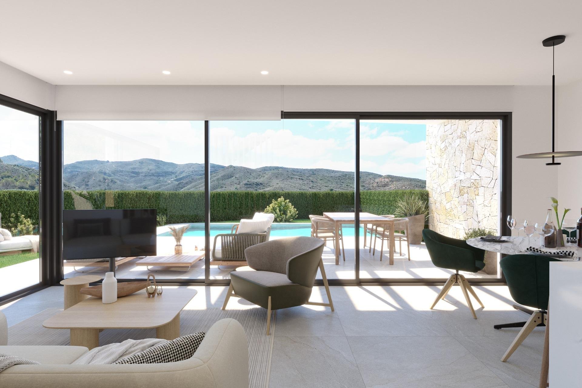 Villa en Monforte del Cid, Alicante, España 3 dormitorios, 118.13 m2 No. 195878