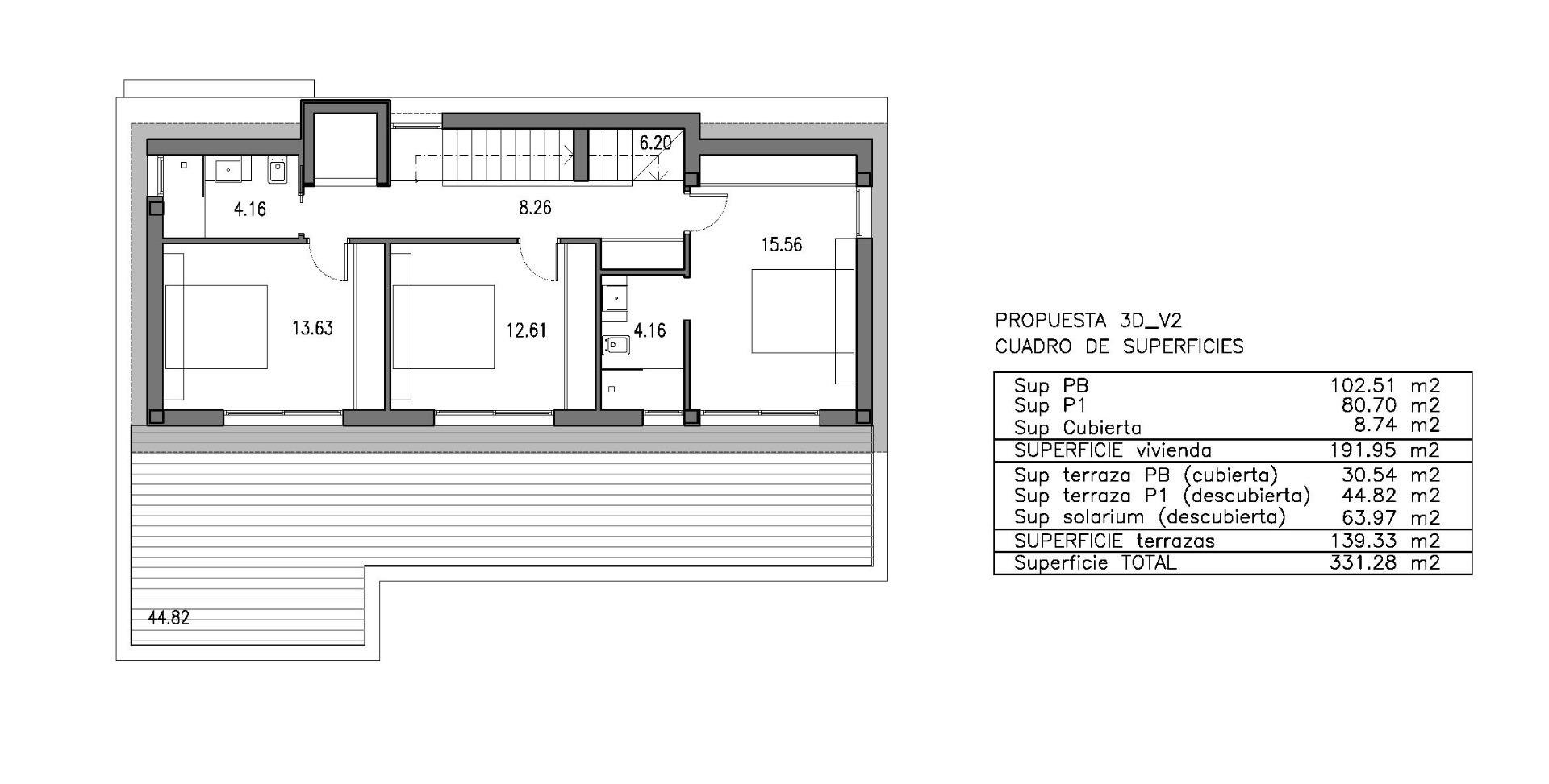 Villa à Dehesa De Campoamor, Alicante, Espagne 3 chambres, 190 m2 No. 103481