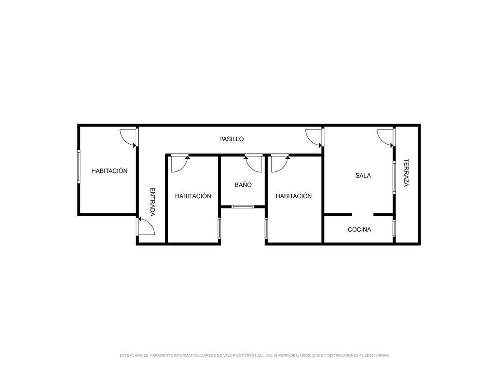 Apartment à Terrassa, Barcelona, Espagne 3 chambres, 84 m2 No. 191373