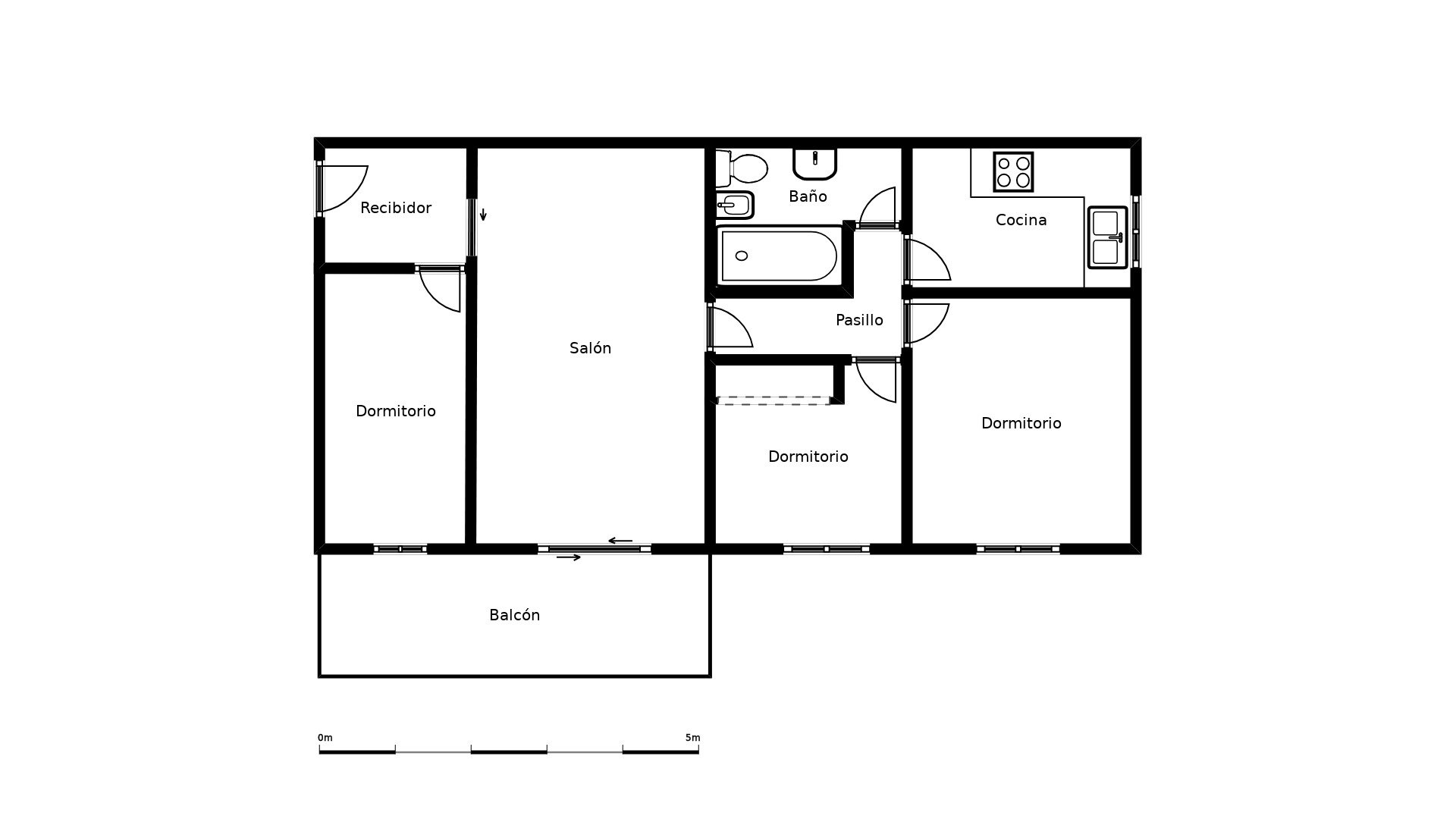 Dzīvoklis Sitges, Barcelona, Spānijā 3 istabas, 69 m2 Nr. 167009