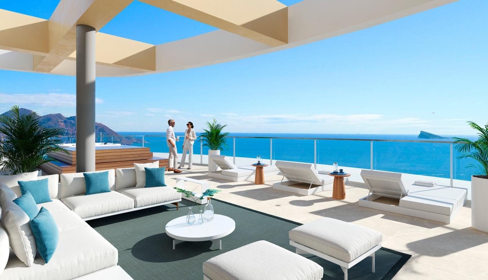 Appartamento a Benidorm, Alicante, Spagna 2 camere da letto, 109 mq. N° 66245