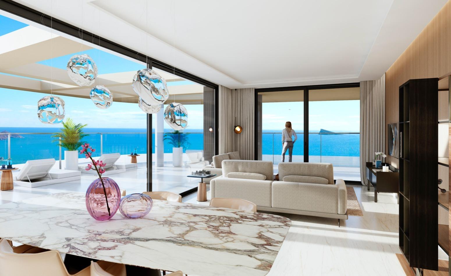 Appartamento a Benidorm, Alicante, Spagna 2 camere da letto, 109 mq. N° 66245