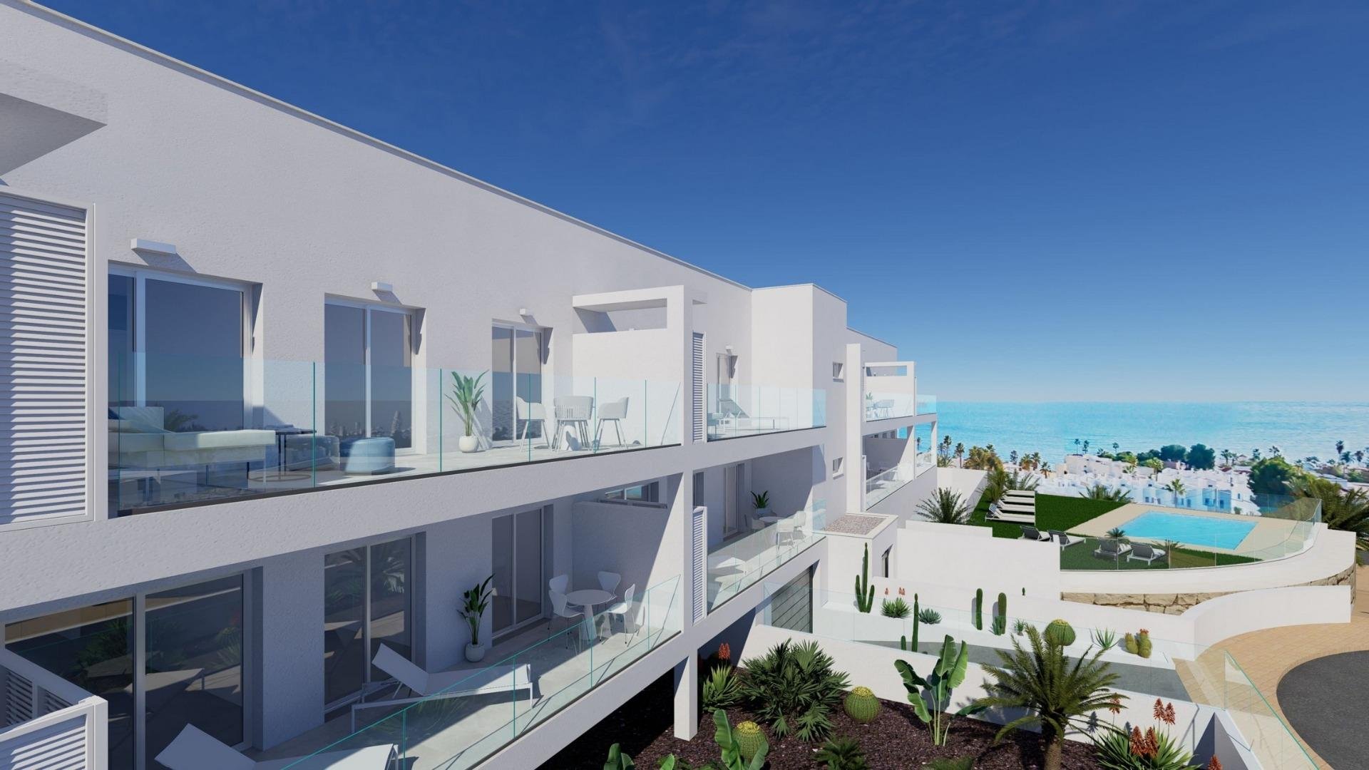 Wohnung in Mojacar, Almeria, Spanien 2 Schlafzimmer, 70 m2 Nr. 194208