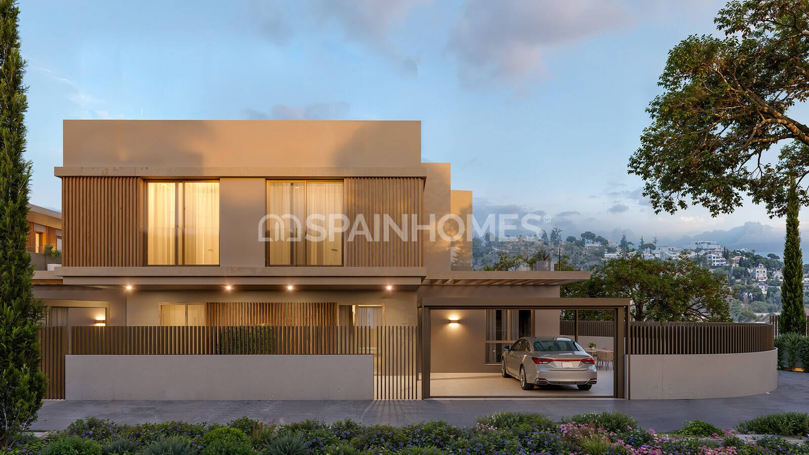 Huvila Mijas, Malaga, Espanja 4 makuuhuonetta, 177 m2 No. 193693