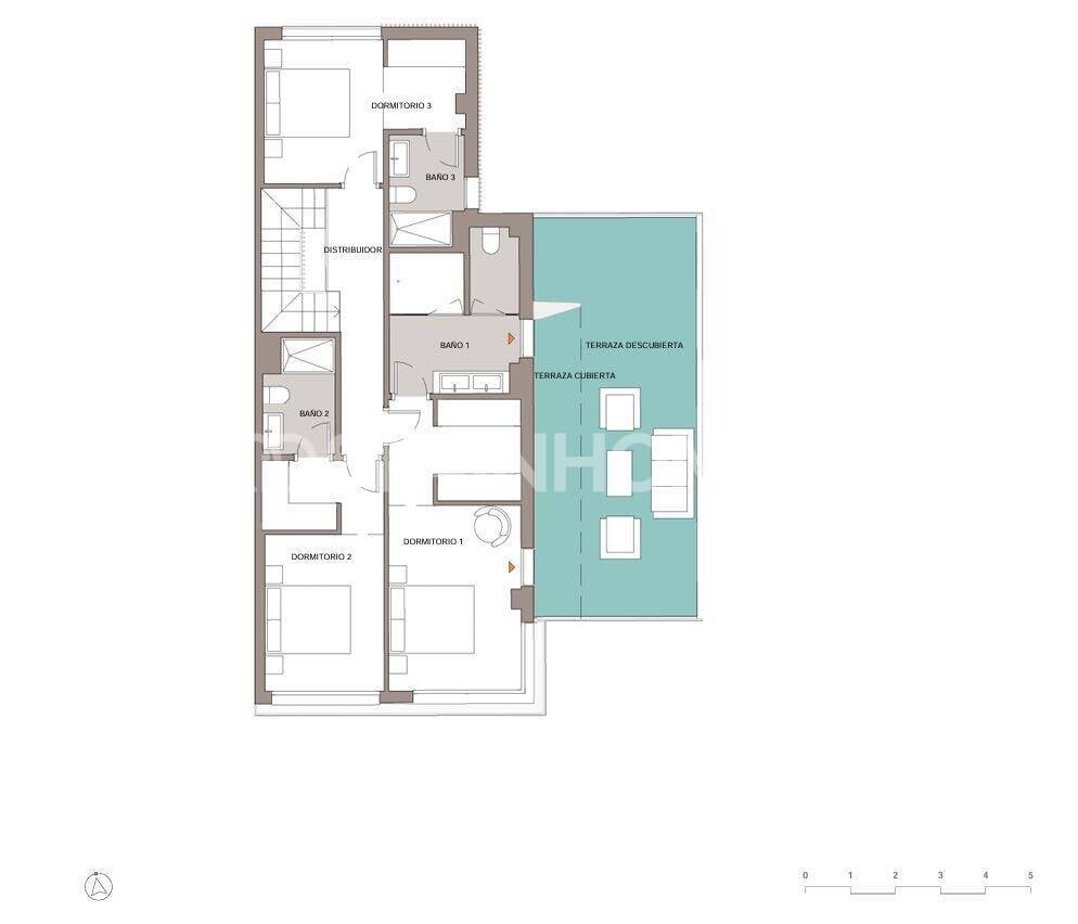 Huvila Mijas, Malaga, Espanja 4 makuuhuonetta, 177 m2 No. 193693