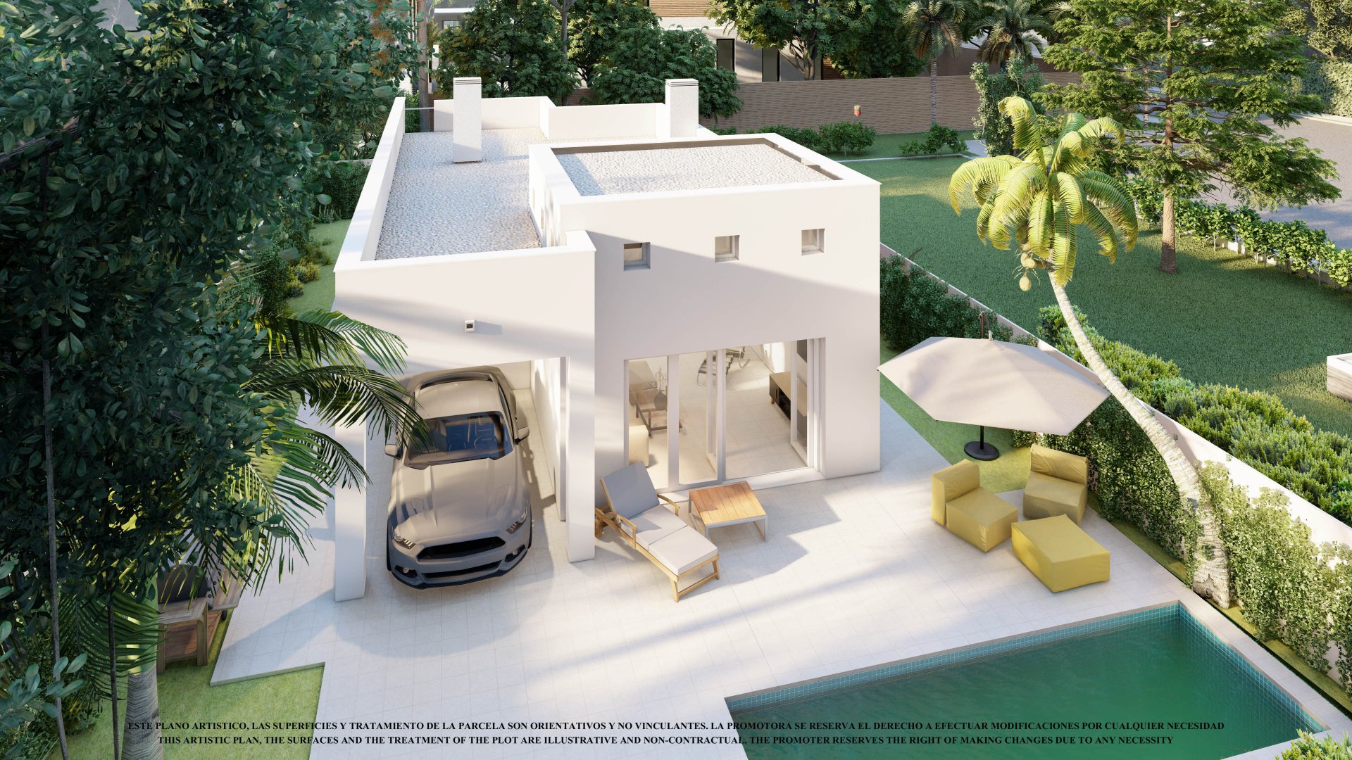 Villa in Los Alcazares, Murcia, Spanien 3 Schlafzimmer, 100 m2 Nr. 119862