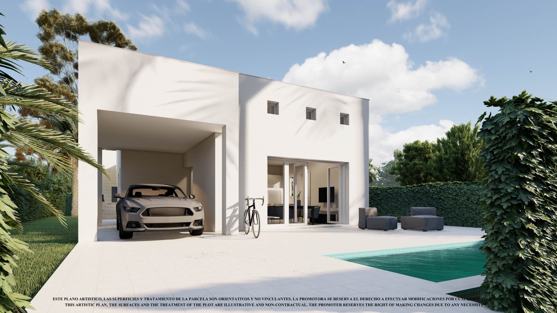 Villa in Los Alcazares, Murcia, Spanien 3 Schlafzimmer, 100 m2 Nr. 119862