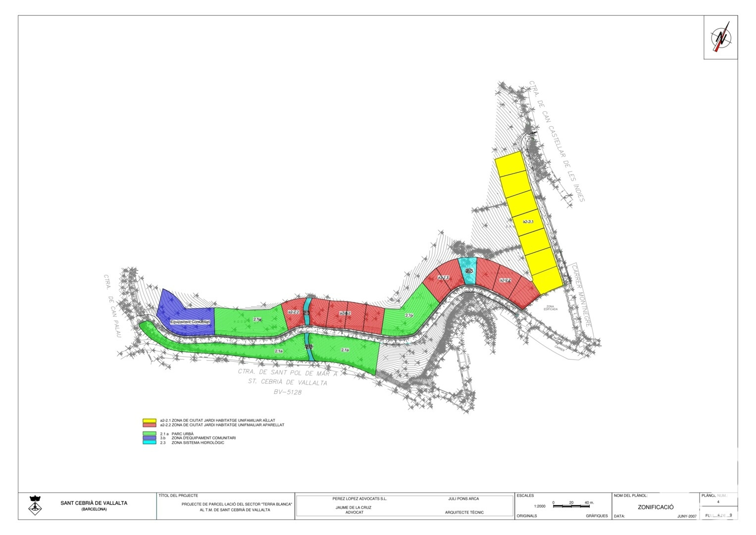 Parcela en Sant Cebrià de Vallalta, Barcelona, España 11000 m2 No. 154263