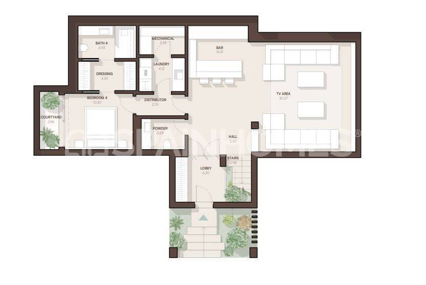 Dzīvoklis Estepona, Malaga, Spānijā 4 istabas, 260 m2 Nr. 177376