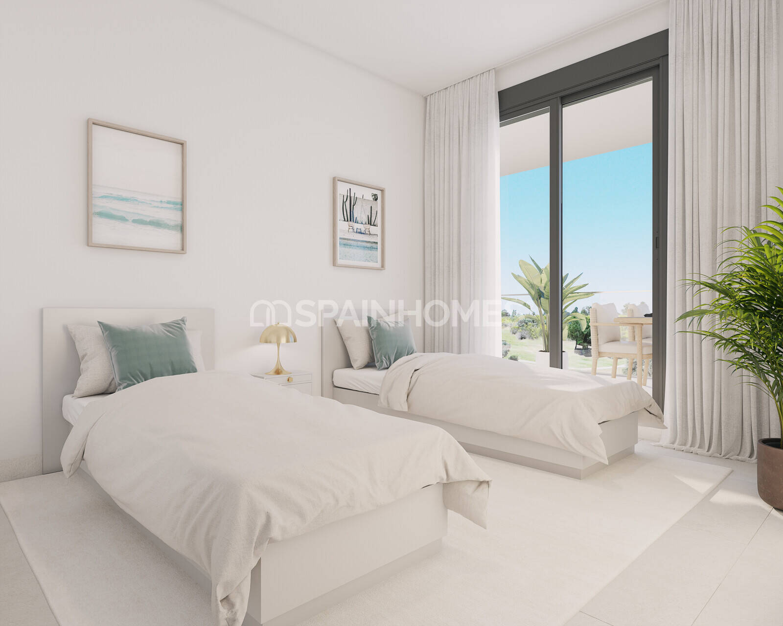 Appartamento a Casares, Malaga, Spagna 3 camere da letto, 94 mq. N° 138810