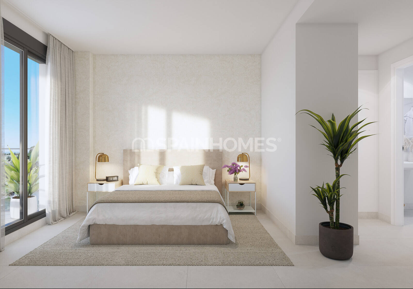 Appartamento a Casares, Malaga, Spagna 3 camere da letto, 94 mq. N° 138810
