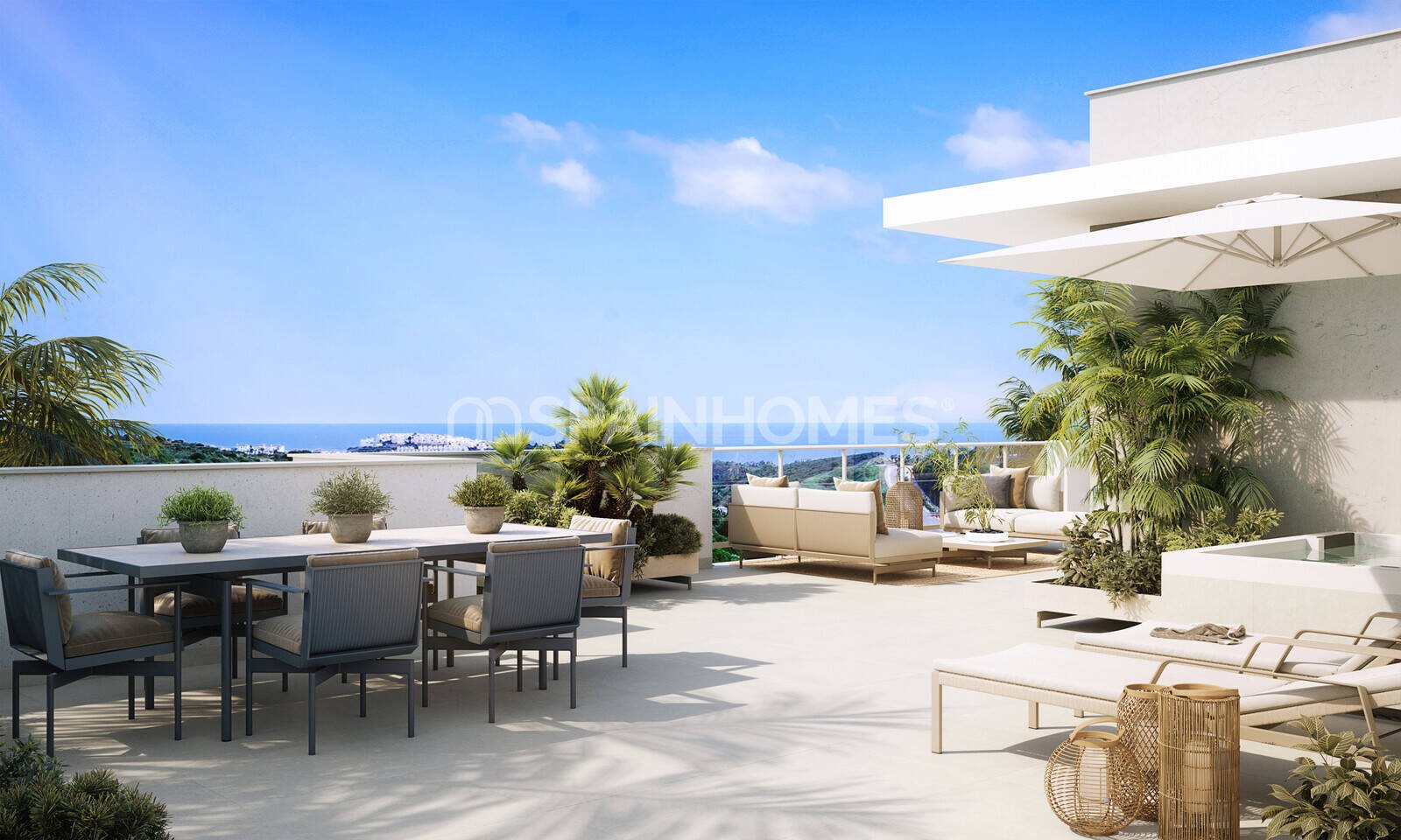 Dzīvoklis Casares, Malaga, Spānijā 3 istabas, 90 m2 Nr. 138809