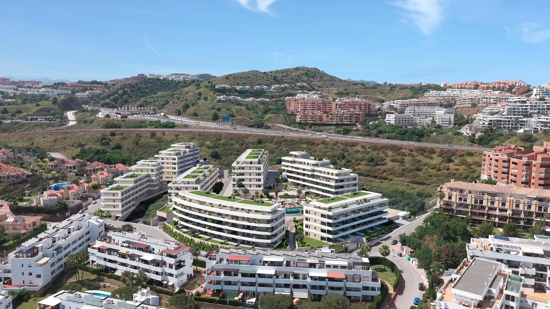 Lägenhet i Mijas, Malaga, Spanien 3 sovrum, 123 kvm. Nr. 169755