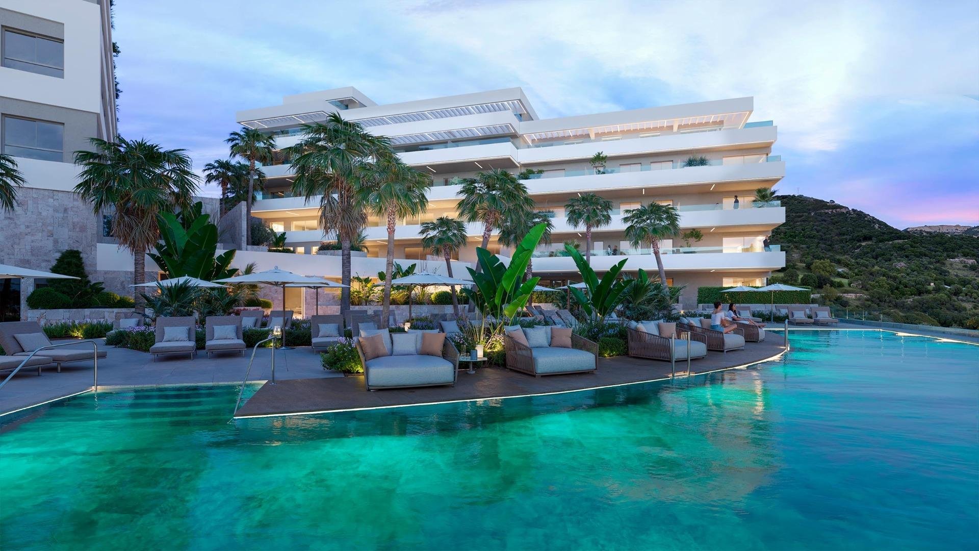 Penthouse in Mijas, Malaga, Spain 3 bedrooms, 135 sq.m. No. 169754