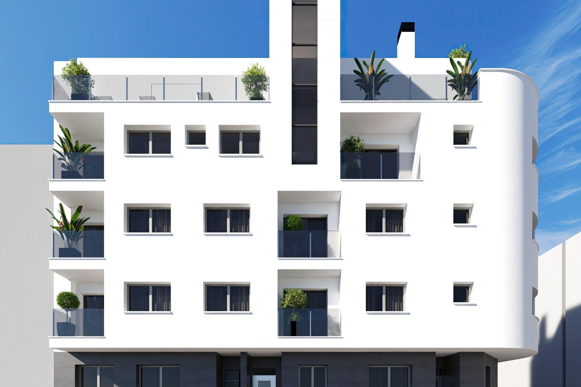 Huoneisto Torrevieja, Alicante, Espanja 1 makuuhuone, 52 m2 No. 184288
