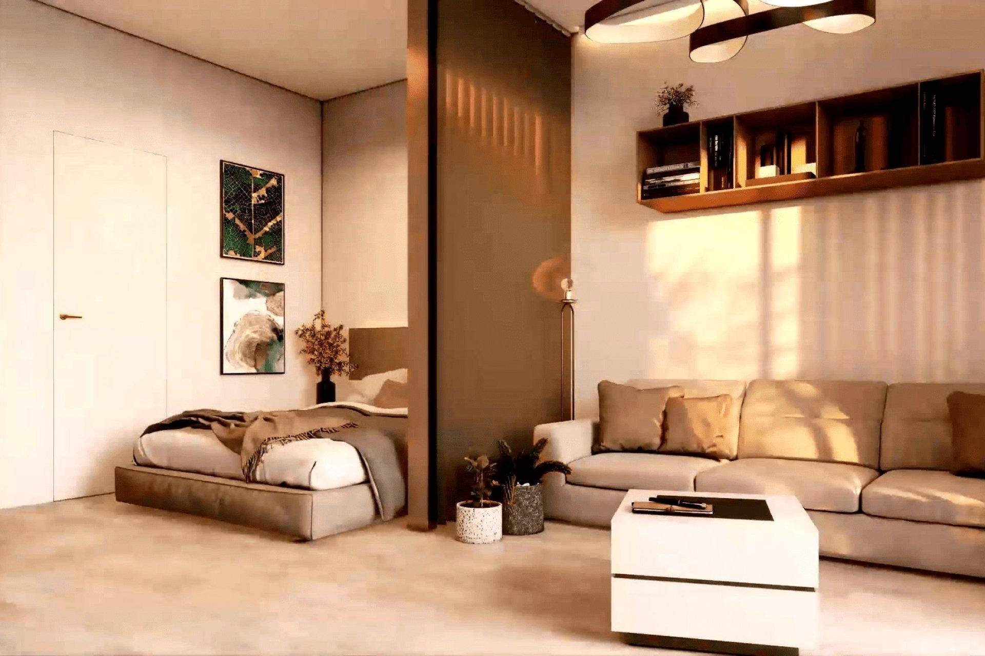 Huoneisto Torrevieja, Alicante, Espanja 1 makuuhuone, 46 m2 No. 184283