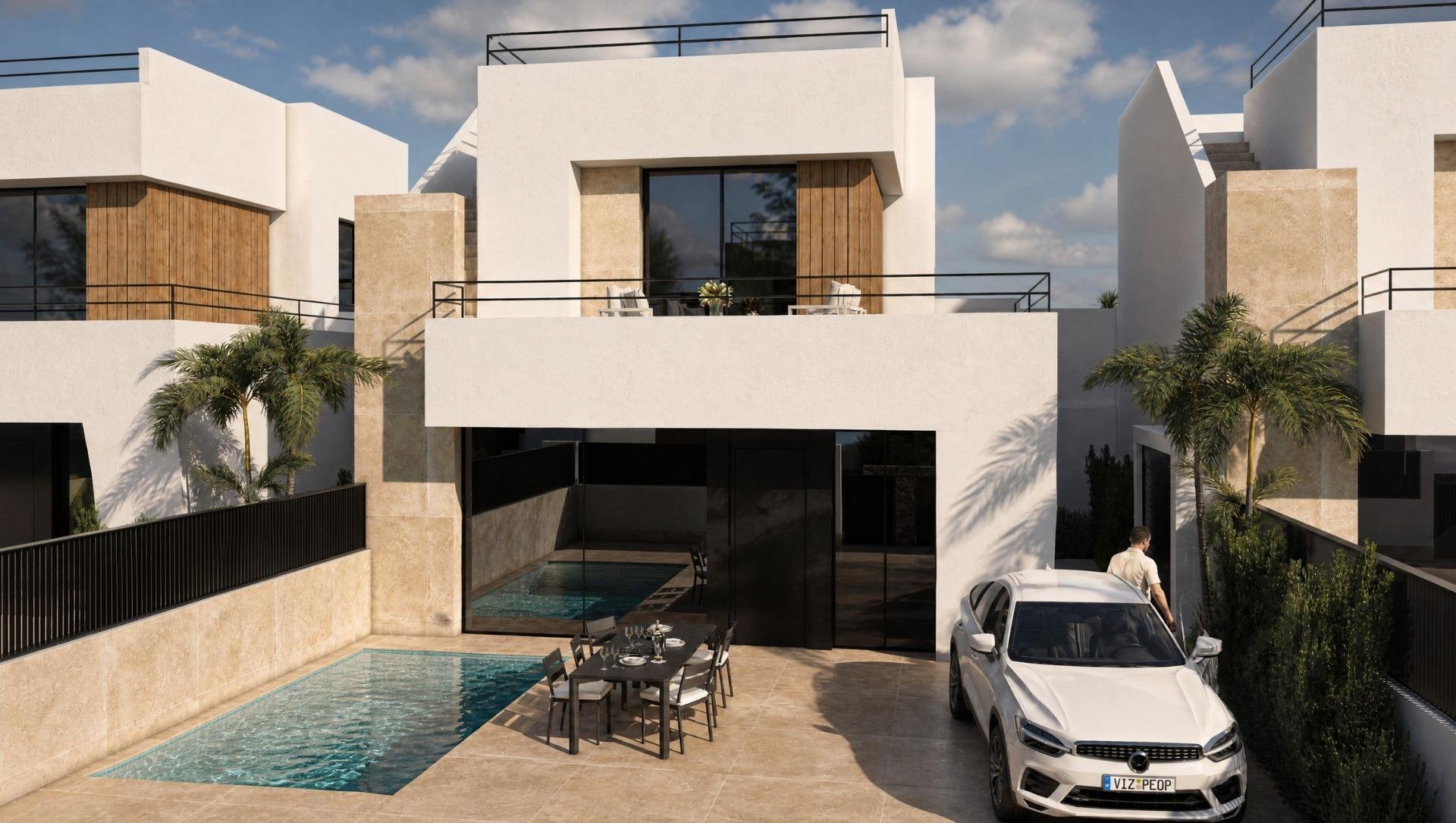 Villa en Condado de Alhama Golf Resort, Murcia, España 3 dormitorios, 105 m2 No. 193764