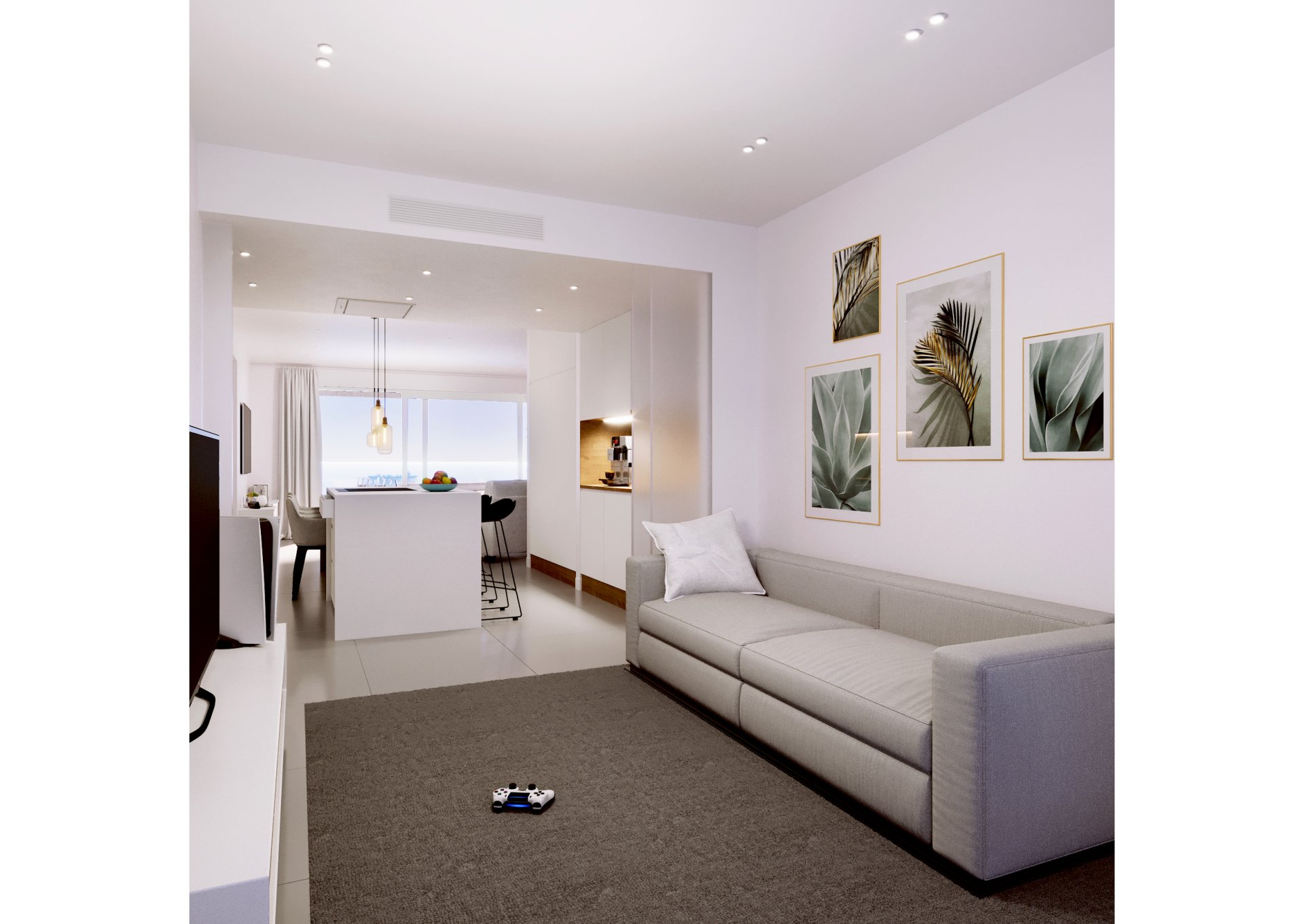 Wohnung in La Manga del Mar Menor, Murcia, Spanien 3 Schlafzimmer, 122 m2 Nr. 136525