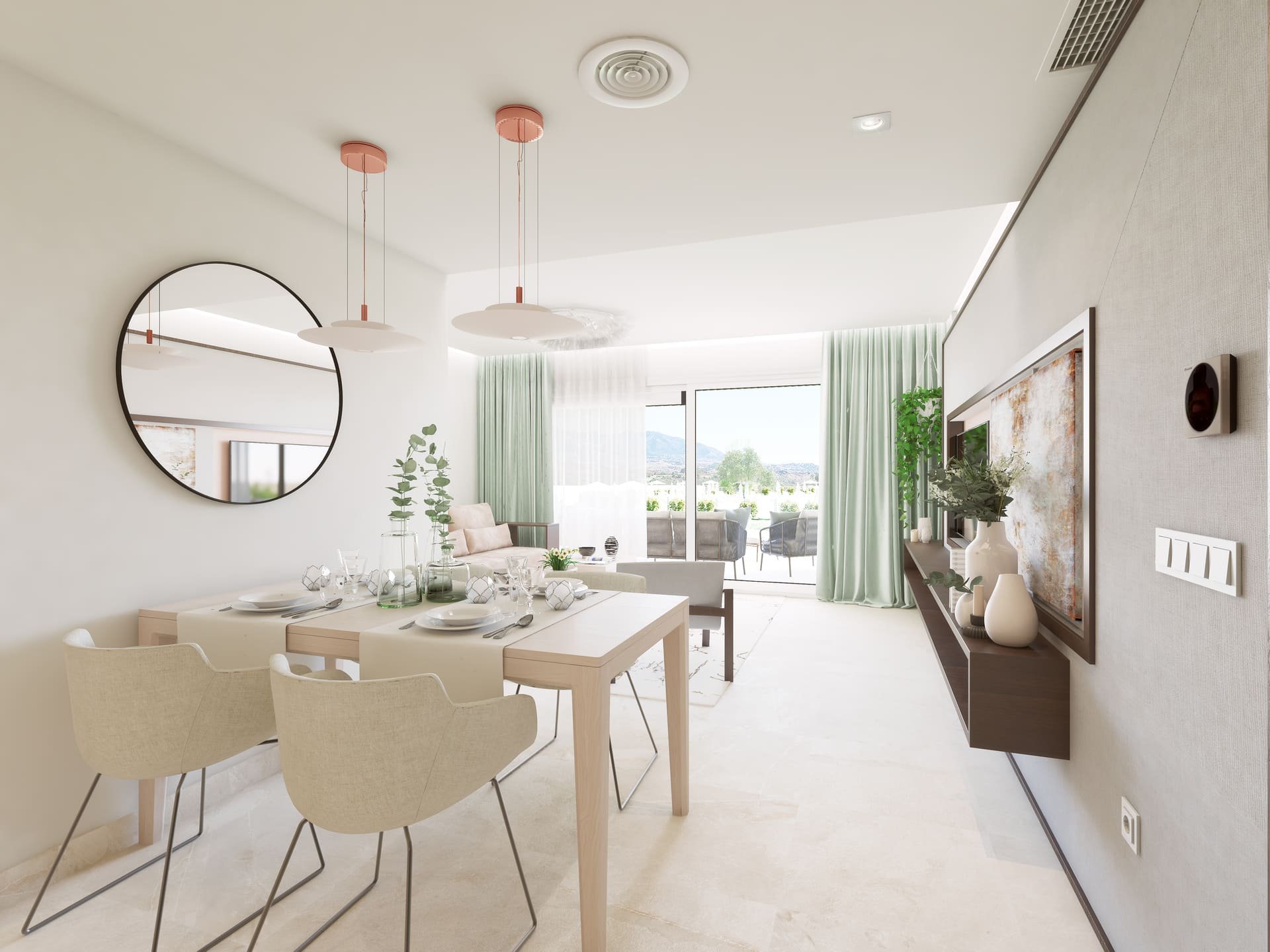 Huoneisto Mijas, Malaga, Espanja 3 makuuhuonetta, 117 m2 No. 135509
