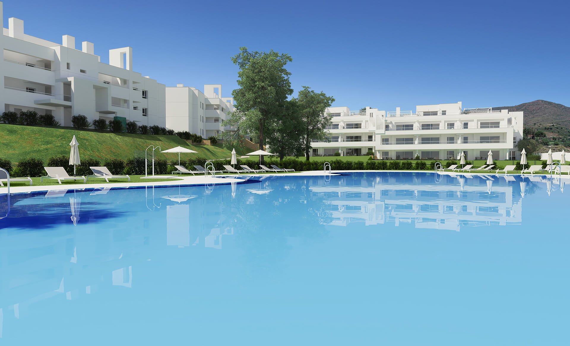 Huoneisto Mijas, Malaga, Espanja 3 makuuhuonetta, 117 m2 No. 135509
