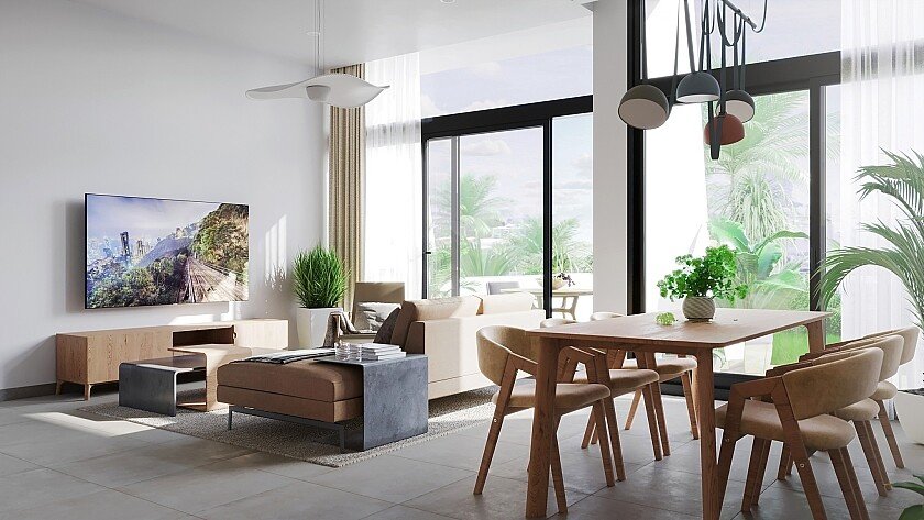 Townhouse in Calpe, Alicante, Spain 3 bedrooms, 140 sq.m. No. 103402