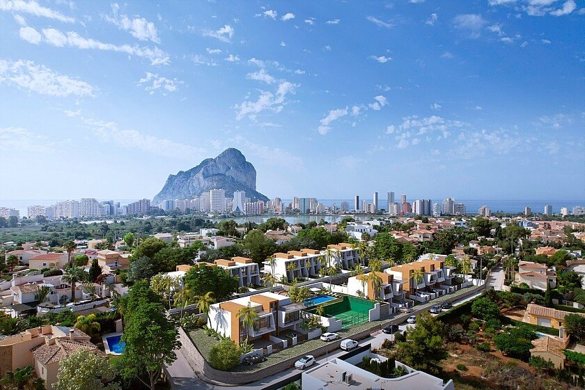 Townhouse in Calpe, Alicante, Spain 3 bedrooms, 140 sq.m. No. 103402