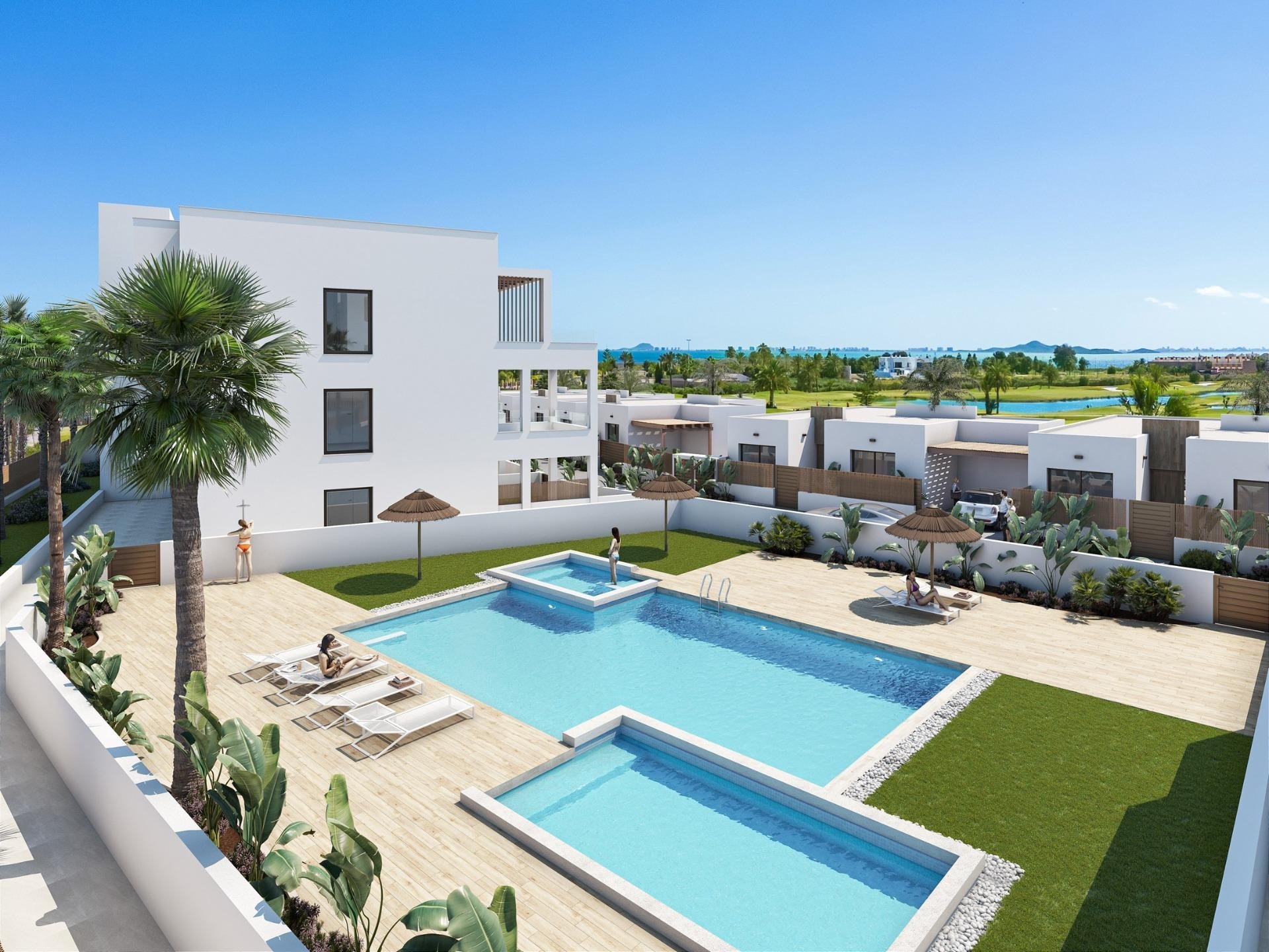 Huoneisto Los Alcazares, Murcia, Espanja 2 makuuhuonetta, 74 m2 No. 103399