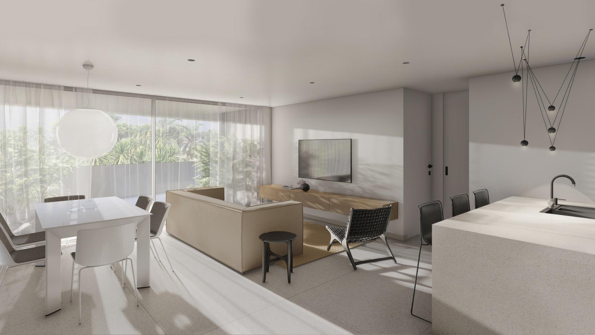 Apartamento en Guardamar del Segura, Alicante, España 2 dormitorios, 78 m2 No. 103396